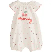 Next Pijama entero/body verde / rojo / blanco