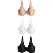 Next Sujetador reductor piel / negro / blanco