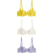 Next Sujetador crema / kiwi / lavanda