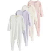 Next Pijama beige claro / azul claro / lavanda / altrosa