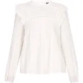 Dreimaster Blusa offwhite
