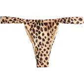 Next Braga de bikini marrón / capuchino / negro