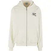 Karl kani Sudadera con cremallera 'Varsity' negro / offwhite