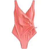 Next Bañador moldeador coral