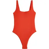 Next Traje de baño rojo anaranjado
