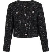 Faina Blazer 'Festive' negro / plata