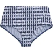 Next Braga de bikini navy / azul claro / blanco