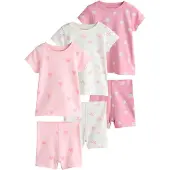 Next Pijama rosa / altrosa / rosa claro / blanco natural