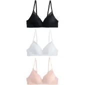 Next Sujetador talco / negro / blanco