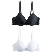 Next Sujetador negro / blanco