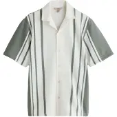 Next Camisa verde pastel / blanco