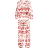 Next Pijama rojo / blanco
