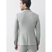 Next Chaqueta saco gris claro