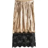 Next Falda oro / negro