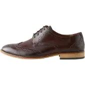 Next Zapatos con cordón marrón oscuro