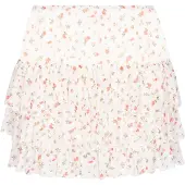 Mymo Falda 'Young Fashion' verde moteado / rosa / rojo claro / offwhite
