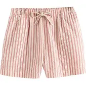 Next Pantalón mostaza / rosa / blanco