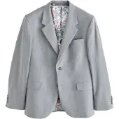 Next Chaqueta saco gris claro