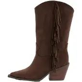 Lipsy Botas camperas chocolate