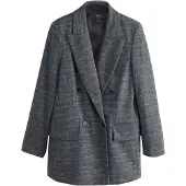 Next Blazer gris oscuro