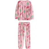 Next Pijama verde / rosa / rojo