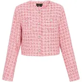 Faina Blazer 'Festive' rosa / rojo sangre / blanco