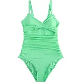 Next Bañador moldeador verde claro