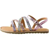 Next Sandalias azul oscuro / oro / verde / rosa