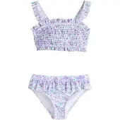 Laura Ashley Bikini azul oscuro / lila