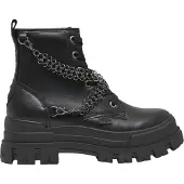 Buffalo Botines con cordones 'Asha' negro