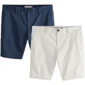 Next Pantalón chino ecru / azul oscuro
