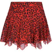 Faina Falda 'Festive' rojo / negro