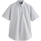 Next Camisa verde pastel / rosa pastel / negro / blanco