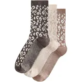 Next Calcetines crema / camelo / chocolate / blanco