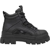 Buffalo Botines con cordones 'Aspha' negro
