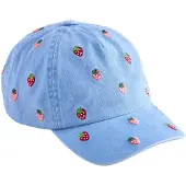 Next Sombrero azul claro / verde / altrosa / rojo rubí