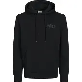 Jack & Jones Sudadera 'Corp' negro moteado