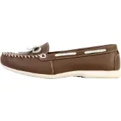 Super Mode Zapatillas 'LBS-Ledermokassin' caqui