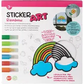 Sticker Art Pegatina Creation Set Rainbow