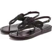 LASCANA Sandalias de dedo negro