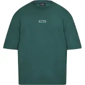 Dropsize Camiseta verde pastel / verde oscuro / negro