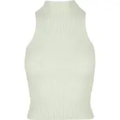 Urban Classics Top de punto menta
