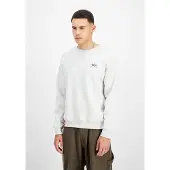 Alpha industries Sudadera negro / blanco moteado