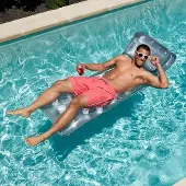 OEM Colchón inflable de 18 pulgadas, 188x71 cm, con protección solar