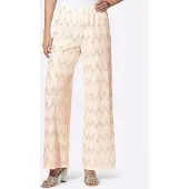 HEINE Pantalón marfil / champán