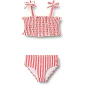Wheat Bikini 'Carla' ecru / azul real / verde pastel / melón