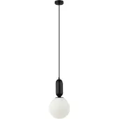 ITALUX ALDEVA PND-02340-1M-BK, lámpara colgante