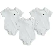 Nike Kids Body De Manga Corta Swoosh 3 Unidades
