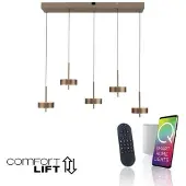 Q-SMART-HOME Lámpara colgante LED Q-ROTATE 2249-34 de