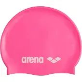 Arena - Classic Silicone - Gorro de baño rosa